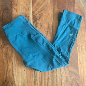 Size 2 Cropped Lululemon Leggings